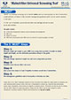 Full ‘Malnutrition Universal Screening Tool’ (‘MUST’)