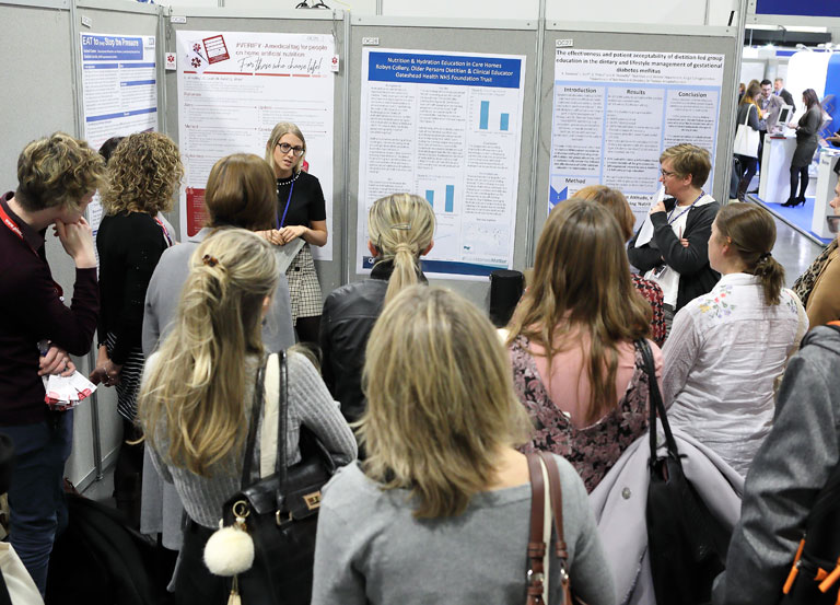 Abstract posters at conference