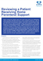 Reviewing A Patient Receiving Home Parenteral Support
