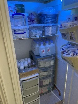 Mike's stock cupboard