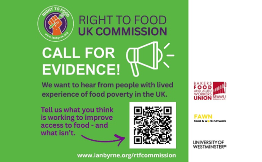 Right to food commission graphic
