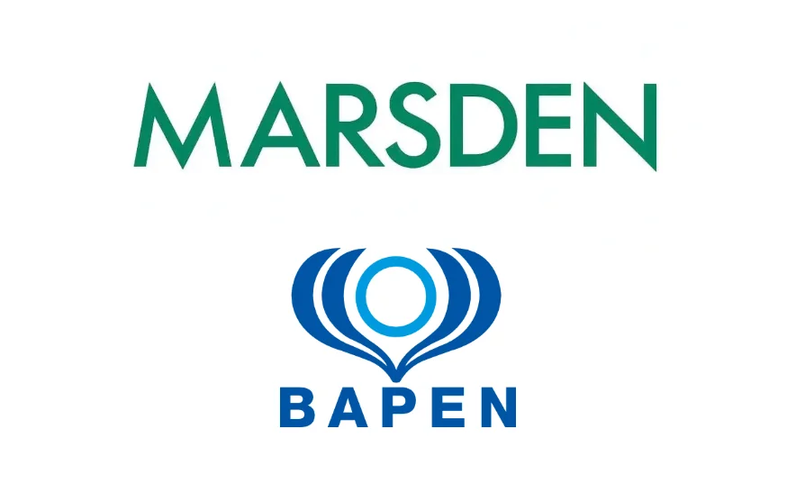 BAPEN and Marsden logos