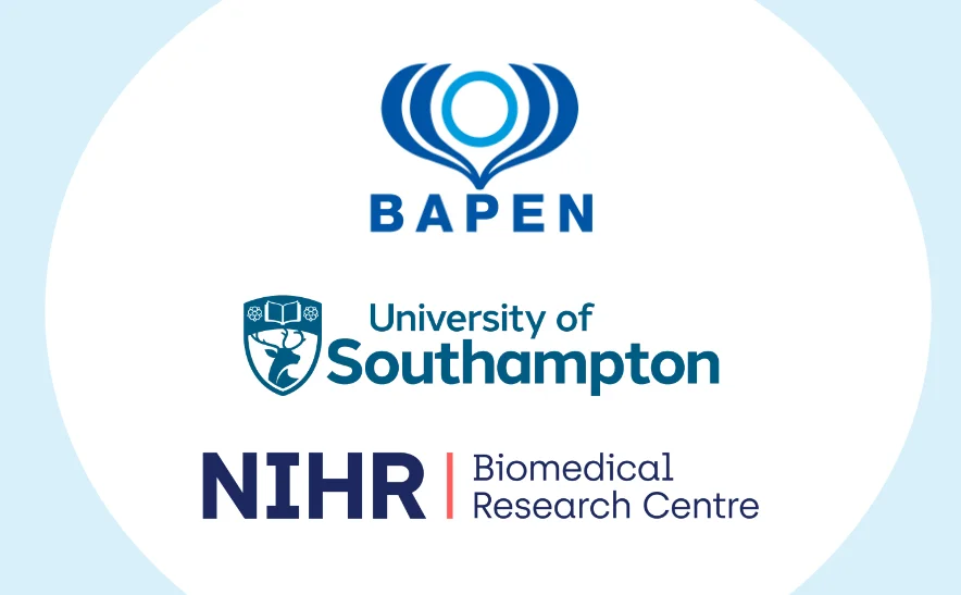 BAPEN University Southampton and NIHR logos